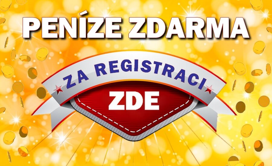 peníze zdarma za registraci