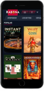 rabona casino mobile