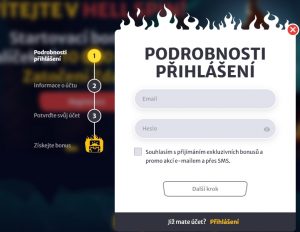 Hell Spin Casino Registrace
