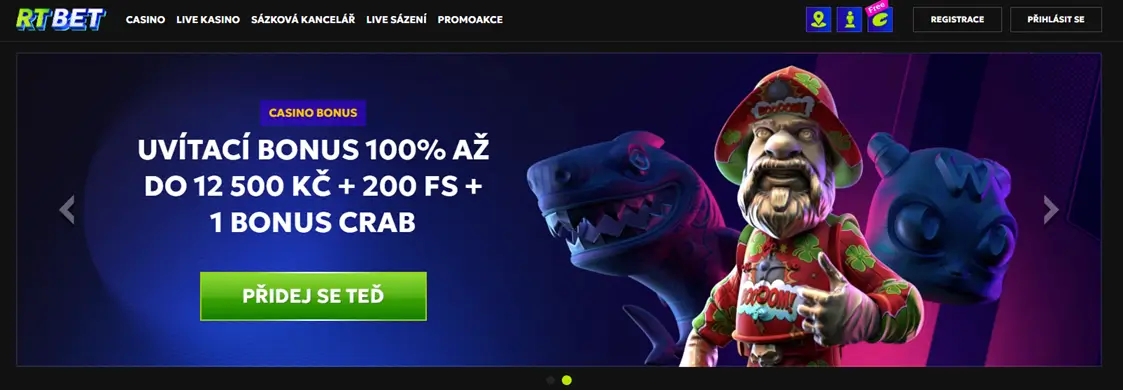 Strona glowna online RTbet Casino