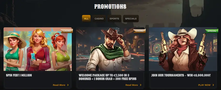 Wildsino Casino Bonusy