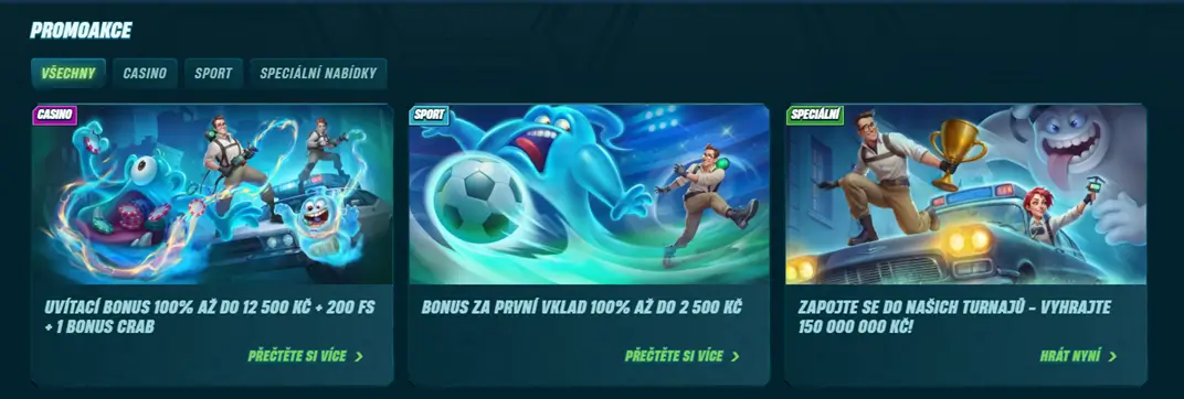 Caspero Casino Bonusy