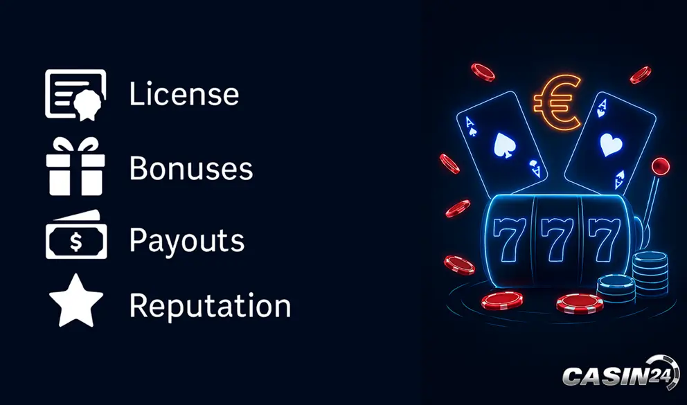 online casino recenze kritéria