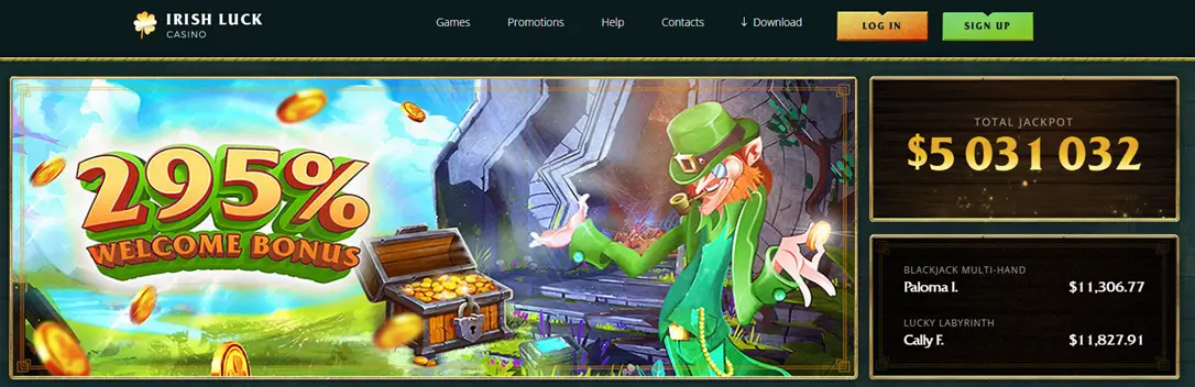 Strona glowna online Irish Luck Casino