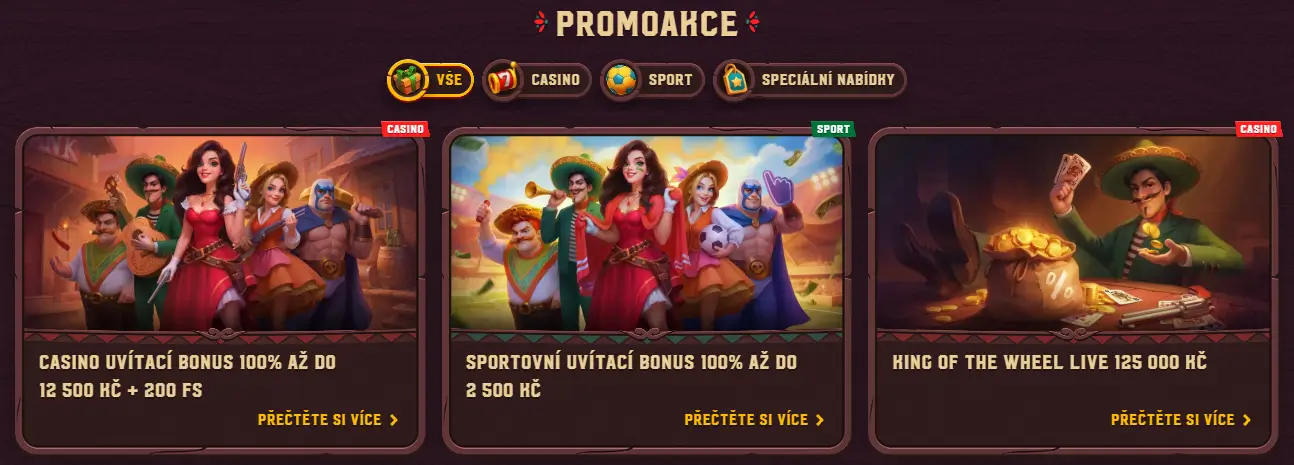 5 Gringos Casino Bonusy