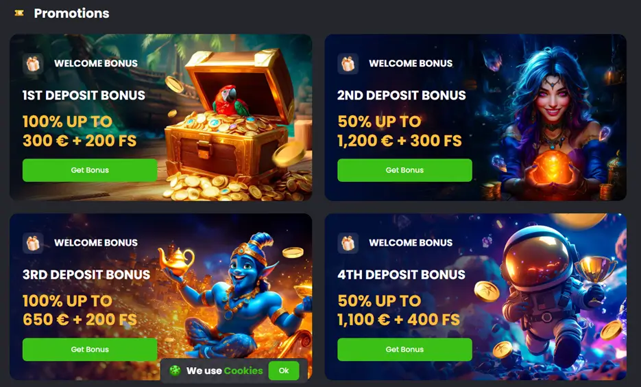 Spinline Casino Bonusy