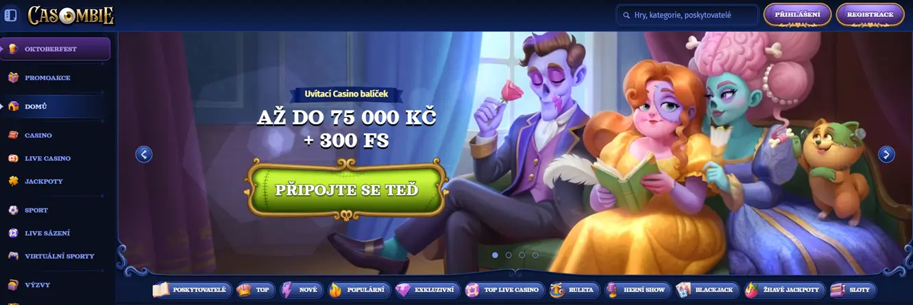 Strona glowna online Casombie Casino