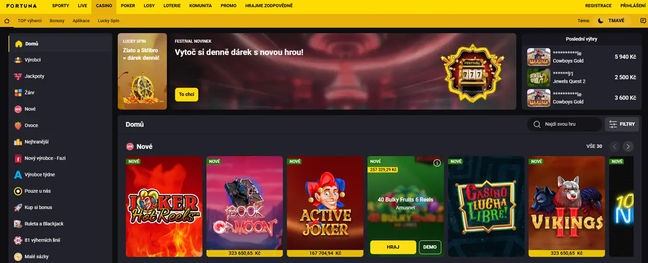 Strona glowna online ifortuna Casino